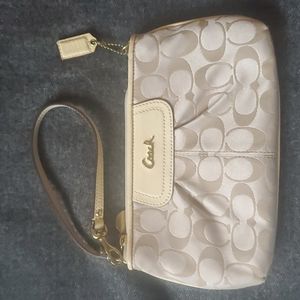 COACH wristlet